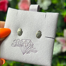 Load image into Gallery viewer, Hamsa Studs  Sterling Silver Earrings
