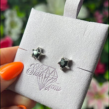 Load image into Gallery viewer, Sparkle Stars Sterling Studs Earrings
