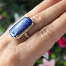 Load image into Gallery viewer, Lapis 925 Sterling Silver Ring - N 1/2
