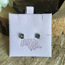 Load image into Gallery viewer, Mystic Fire Topaz 925 Sterling Studs
