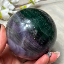 Load image into Gallery viewer, Silky Fluorite Sphere
