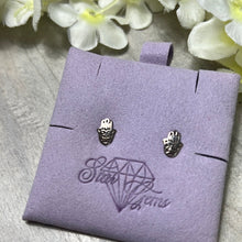 Load image into Gallery viewer, Hamsa Studs  Sterling Silver Earrings
