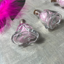 Load image into Gallery viewer, Rose Quartz Flower Chip Glass Jar
