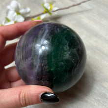 Load image into Gallery viewer, Silky Fluorite Sphere
