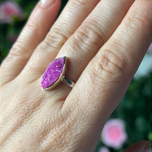 Load image into Gallery viewer, Gorgeous Pink Calbaltano Calcite 925 Silver Ring -  Size O
