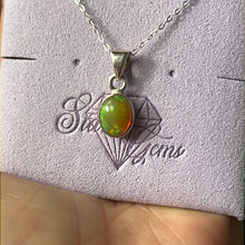 Load image into Gallery viewer, Ethiopian Opal 925 Sterling Pendant
