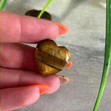 Load image into Gallery viewer, Tigers Eye Mini Heart
