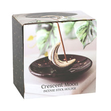 Load image into Gallery viewer, Moon Incense Holder Dish Burner
