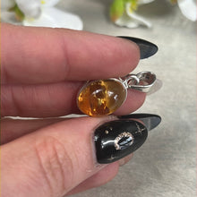 Load image into Gallery viewer, Citrine 925 Sterling Silver Pendant
