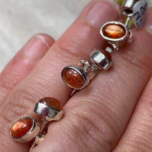 Load image into Gallery viewer, Sunstone 925 Sterling Studs
