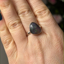 Load image into Gallery viewer, AA Opal 925 Silver Ring - Size N 1/2 - O
