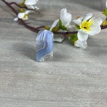 Load image into Gallery viewer, Small Blue Lace Agate obelisk Tower Point
