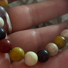 Load image into Gallery viewer, Mookaite - 8mm Bead Bracelet
