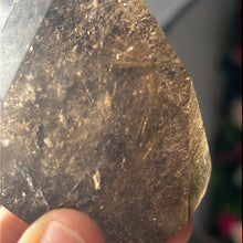 Load image into Gallery viewer, Smoky Rutile Rutilated Quartz Freeform A Grade
