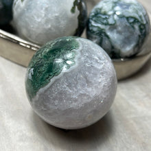 Load image into Gallery viewer, Moss Agate Sphere 65mm
