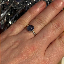Load image into Gallery viewer, Tanzanite 925 Silver Ring -  Size M
