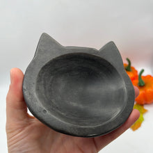 Load image into Gallery viewer, Cat Bowl Sheen Black Obsidian
