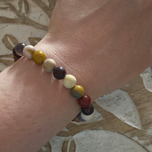 Load image into Gallery viewer, Mookaite - 8mm Bead Bracelet
