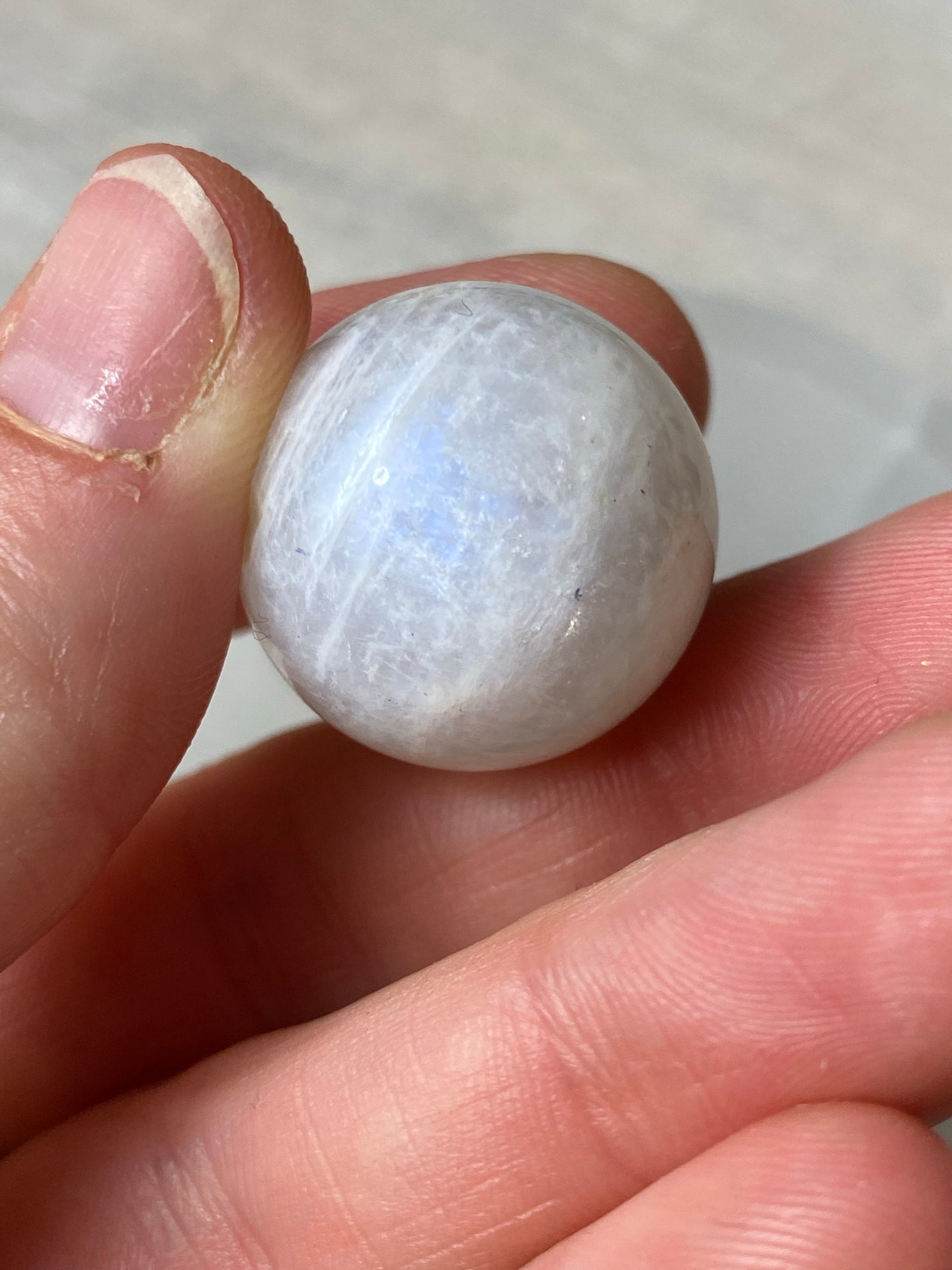 Flashy Moonstone Sphere 22mm