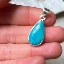 Load image into Gallery viewer, Chrysocolla 925 Sterling Silver Pendant
