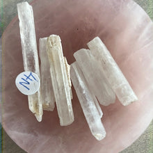 Load image into Gallery viewer, Rare Natrolite zeolite tumble stick tumblestone
