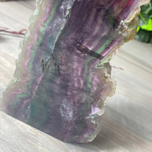 Load image into Gallery viewer, Large Fluorite Slab Slice
