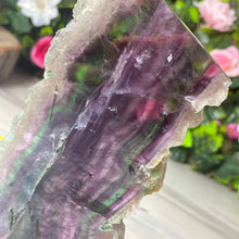 Load image into Gallery viewer, Large Fluorite Slab Slice
