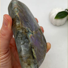 Load image into Gallery viewer, Purple Labradorite freeform slice
