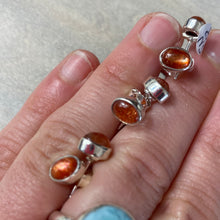 Load image into Gallery viewer, Sunstone 925 Sterling Studs
