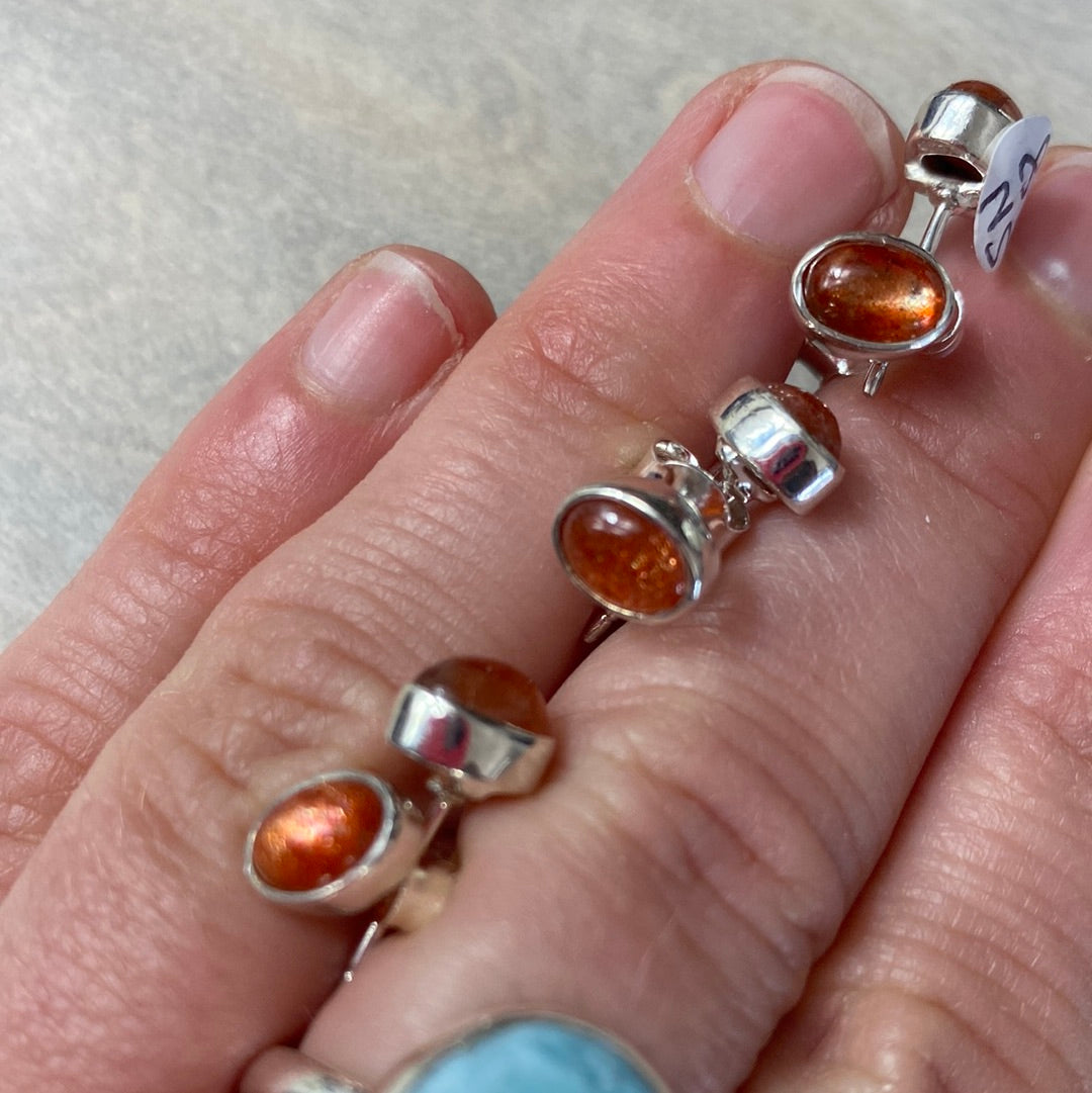 Sunstone 925 Sterling Studs