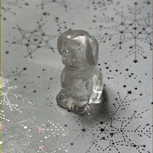 Load image into Gallery viewer, Clear Quartz Dog
