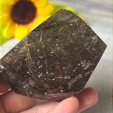 Load image into Gallery viewer, Smoky Rutile Rutilated Quartz Freeform A Grade
