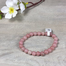 Load image into Gallery viewer, Pink Opal  - 8mm Bead Bracelet
