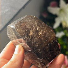 Load image into Gallery viewer, Smoky Rutile Rutilated Quartz Freeform A Grade
