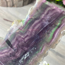 Load image into Gallery viewer, Large Fluorite Slab Slice
