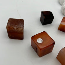 Load image into Gallery viewer, Carnelian polished cubes tumbles
