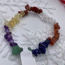 Load image into Gallery viewer, Chakra Mix Chip Bracelet
