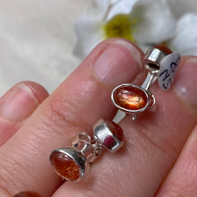 Load image into Gallery viewer, Sunstone 925 Sterling Studs
