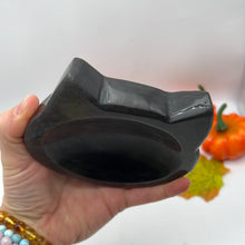 Load image into Gallery viewer, Cat Bowl Sheen Black Obsidian
