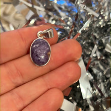 Load image into Gallery viewer, Charoite 925 Sterling Pendant
