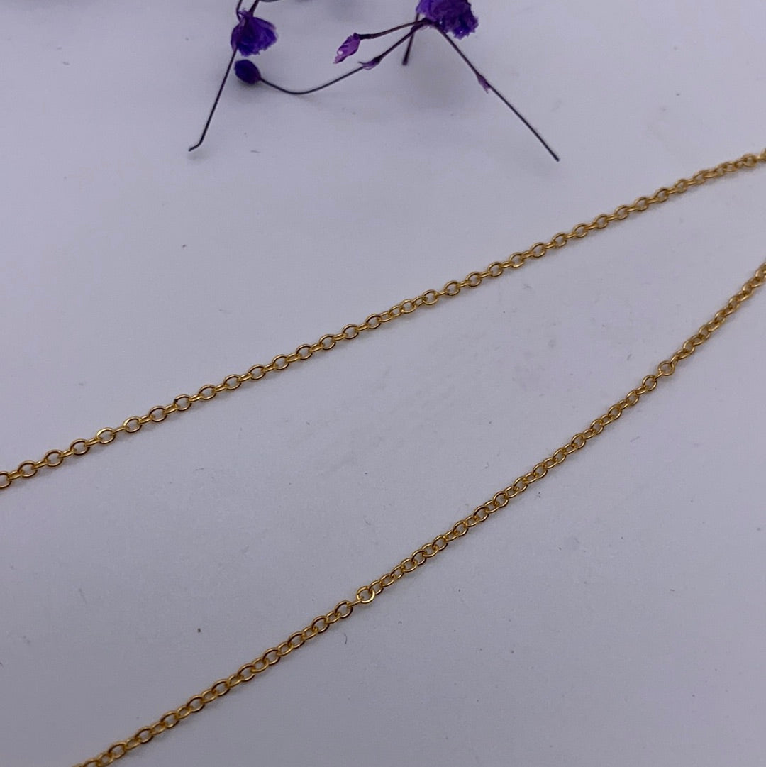 Trace chain - Gold Plated