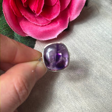 Load image into Gallery viewer, Amethyst 925 Sterling Silver Ring - Size L - L 1/2
