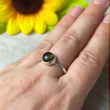 Load image into Gallery viewer, Smoky Quartz 925 Silver Ring -  Size Q
