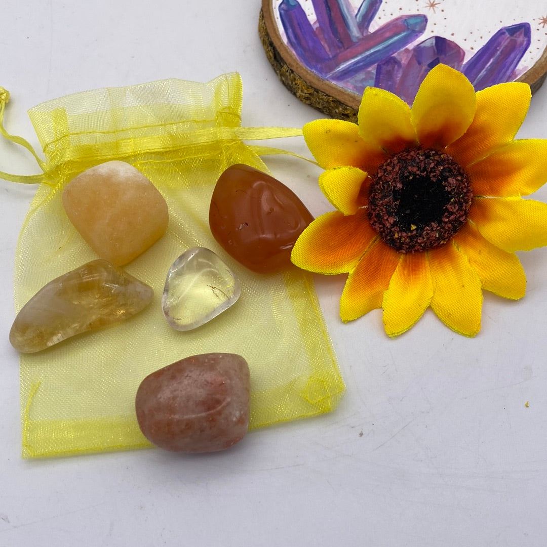 Starcrystalgems - Summer Solstice Survival Tumblestone Kit