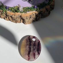 Load image into Gallery viewer, XL Fluorite Purple Palm
