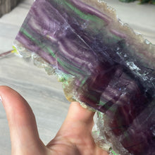 Load image into Gallery viewer, Large Fluorite Slab Slice
