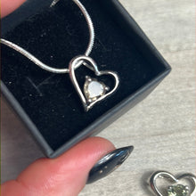 Load image into Gallery viewer, Heart Duo 925 Silver Sterling Pendant
