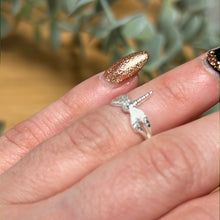 Load image into Gallery viewer, Dragonfly - Mini Iddy Diddy - ( child / toe ) Adjustable 925 Sterling Silver Ring
