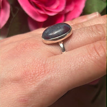 Load image into Gallery viewer, Adjustable AA Ruby Kyanite 925 Sterling Silver Ring

