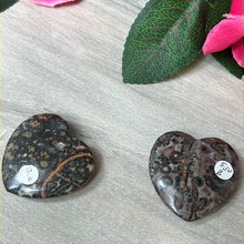 Load image into Gallery viewer, Ocean Jasper OJ  Heart
